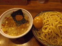 「つけ麺中盛+味玉君」@基玄の写真