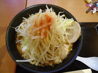 「味噌ラーメン並(全マシ)780円」@ジャンクガレッジ イオンレイクタウンmori店の写真