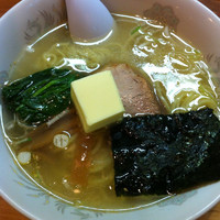 「塩バターラーメン」@中華団欒食堂 りんりんラーメンの写真