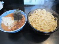 「かれあつ大盛り850円、半肉増し150円、刻み玉ねぎ100円」@狼煙 〜NOROSHI〜の写真