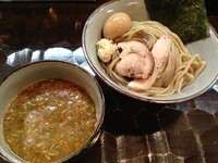 「【正月限定】軍鶏つけ蕎麦 900」@特級鶏蕎麦 龍介の写真