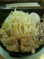 「克盛（中・味玉トッピング）」@麺屋 克の写真