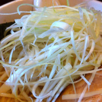 「味噌ラーメン+大盛り+ライス」@七麺鳥の写真