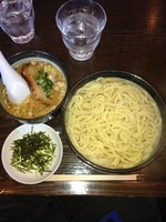 「塩濃厚つけ麺(特盛り)」@中華そば 山猫軒の写真