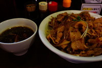 「肉盛りつけ麺＋肉増し」@魁 肉盛りつけ麺 六代目けいすけの写真