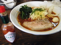 「1月限定・ベジとまらー麺・並800円」@伝家 志木店の写真