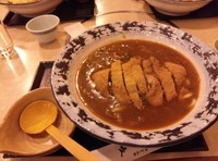 「カツカレーうどん」@釜あげうどんや伊吹の写真
