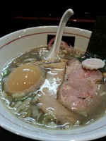 「味玉煮干しそば８５０円」@おおぜき中華そば店の写真