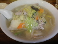 「タンメン＋餃子（５５０円＋２５０円）」@亀戸ぎょうざ 両国店の写真