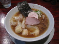 「特製ワンタン汁ＳＯＢＡ（まぜダレ）：900円」@sancha 笑'zの写真