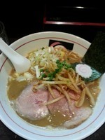 「味噌ラーメン750円＋大盛100円」@おおぜき中華そば店の写真