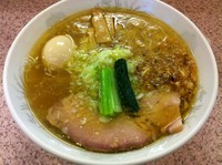 「塩ネギラーメン＋味玉」@ラー麺専門店 こしがやの写真