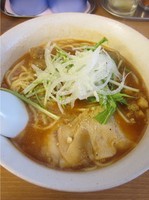 「とまとらぁめん」@つけめん処 あすなろ食堂の写真