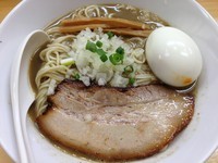 「特濃煮干ソバ（S）＋味玉」@煮干中華ソバ イチカワの写真