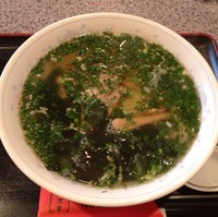 「青ネギ塩ラーメン（￥630）」@万里の写真