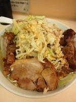 「ラーメン（にんにく、あぶら、カラメ）」@自家製ラーメン 大者の写真