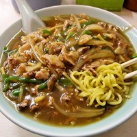 「肉そば　680円」@まこと食堂の写真