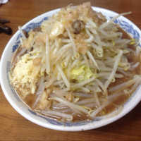 「ラーメン少＋野菜、アブラ、ニンニク増し(＆追加野菜) 650円」@ラーメンの店 どでん 北浦和店の写真