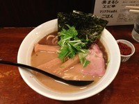 「エビ辛ラーメン小盛」@らぁめん 葉月の写真