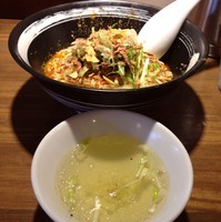 「海老香る汁なし担担麺（￥850）」@麺処 鳴声の写真