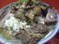 「国産ブタメン(1000円)」@ラーメン富士丸 神谷本店の写真