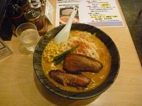 「チーズカレー麺」@悠河らーめんの写真