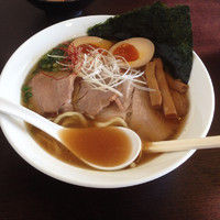 「海老そばONE」@らーめんONEの写真