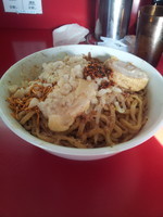 「まぜそば」@ジャンクガレッジ 東大宮店の写真