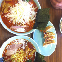 「辛ラーメン＋のり」@らーめん こんの写真
