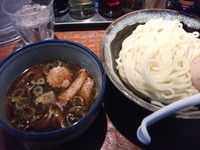 「さいころつけめん（中）+味玉」@NIKU×NIBO さいころ 立川店の写真