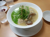 「浅利のパイタン麺」@麺処 ぼたん 栃木店の写真