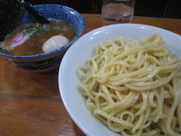 「つけ麺（冷 大盛り）＋味玉」@きんの写真
