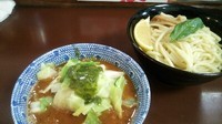 「2013.1/14限定；トマトつけめん＋シーフードピラフ」@ラーメン ひかりの写真