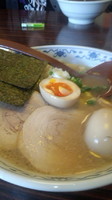 「ラーメン＋味玉」@ラーメン 天きの写真