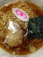 「支那そば（５２５円）」@中国料理 菜華の写真