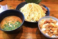 「ランチつけ麺＋まかない肉ご飯」@中華蕎麦 つけ麺 一の写真