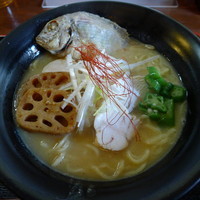 「【期間限定】鯛煮干らーめん　820円」@和風らーめん 凪の写真