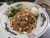 「【季節限定】汁なし坦々麺780円＋味玉（クーポン券）」@中華蕎麦 瑞山（ZUIZAN）の写真
