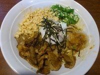 「【１月限定】味噌まぜそば 和風仕立て ￥750」@伝家の写真