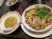 「半チャンラーメン」@中華そば ふじいの写真