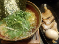 「汐そば　全のせ」@豚そば ぎんや 黒川本店の写真