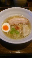 「鶏塩煮干し　　600円」@とんこつ屋 秀虎の写真