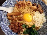 「肉みそまぜそば」@つけ麺 弐☆゛屋の写真