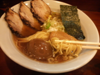 「特製(鶏)醤油」@七麺鳥の写真