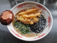 「地えびかきあげ中華:1050円」@瀬戸内居酒屋 尾道のりこ家 学芸大学駅近店の写真