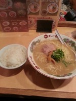 「白飯セット　コッテリ（大盛）」@天下一品 恵比寿店の写真