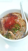 「赤鬼ラーメン」@鬼そば 藤谷の写真