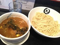 「つけ麺（中盛り、300g）、800円」@塩そば 桑ばらの写真