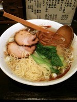 「塩ラーメン」@らーめん 中々の写真