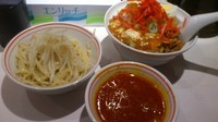 「ハーフセット（冷やし味噌）」@蒙古タンメン中本 品川店の写真